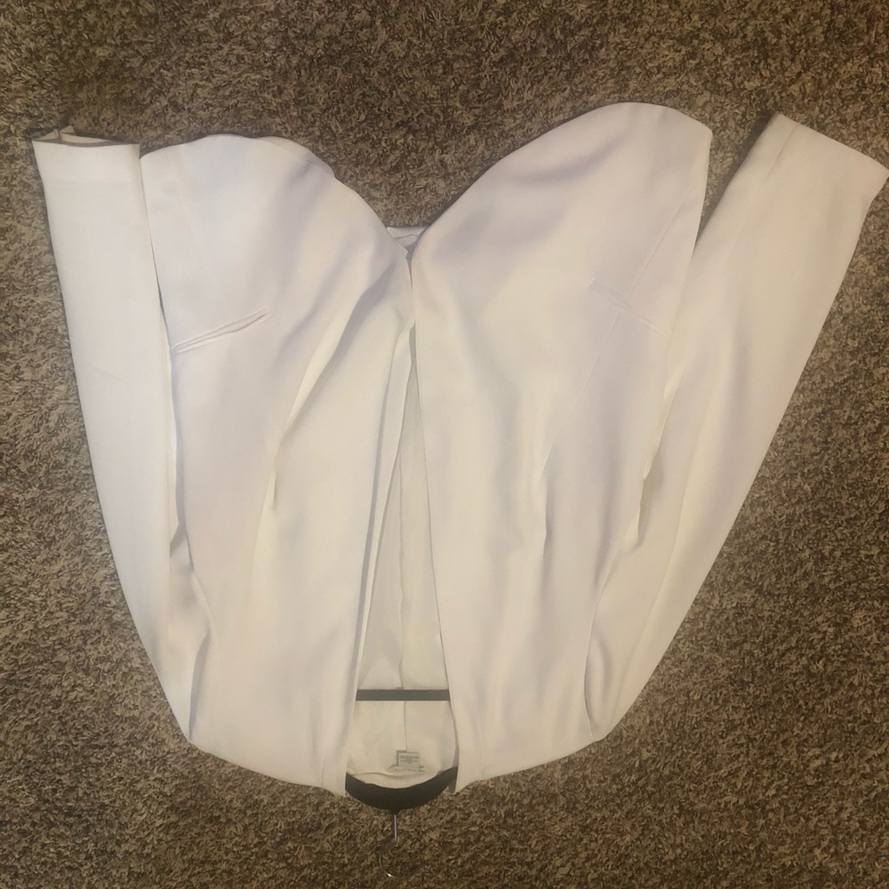 white blazer
